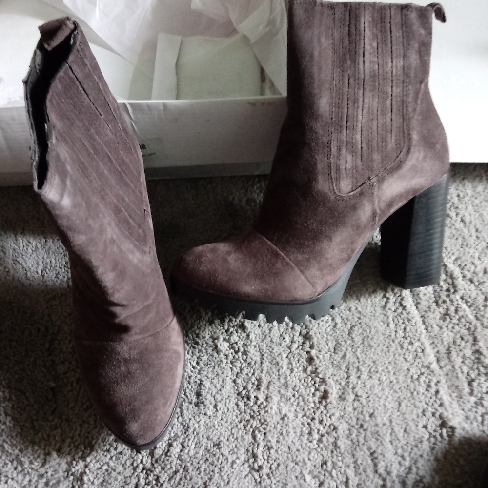Anita Ematite Italian Leather Boots